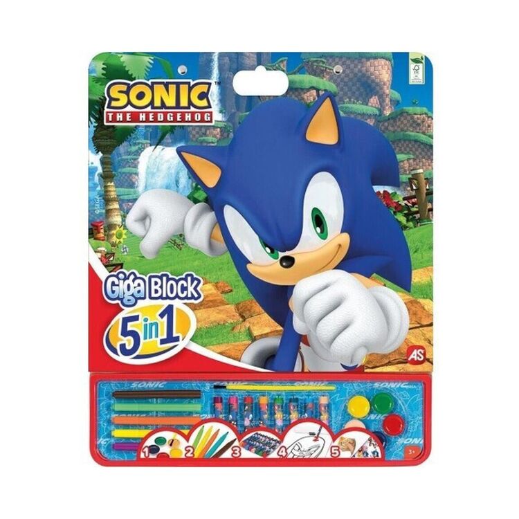 Product AS Sonic The Hedgehog: Giga Block 5 In 1 (1023-62748) image