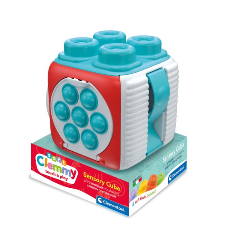 Product Βρεφικό Παιχνίδι AS Soft Clemmy: Touch  Play - Sensory Cube (1033-17902) image