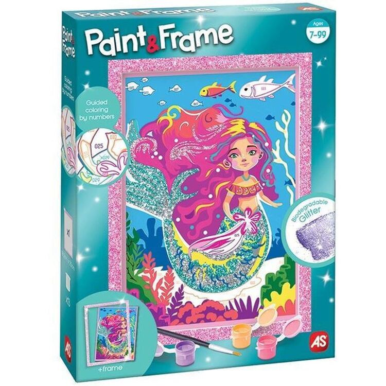 Product AS Paint &amp; Frame Mythical Mermaid (1038-41018) image