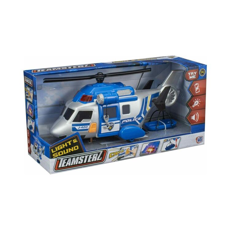 Product AS Teamsterz: Mighty Machines - Police Helicopter with Light &amp; Sound (7535-17123) image