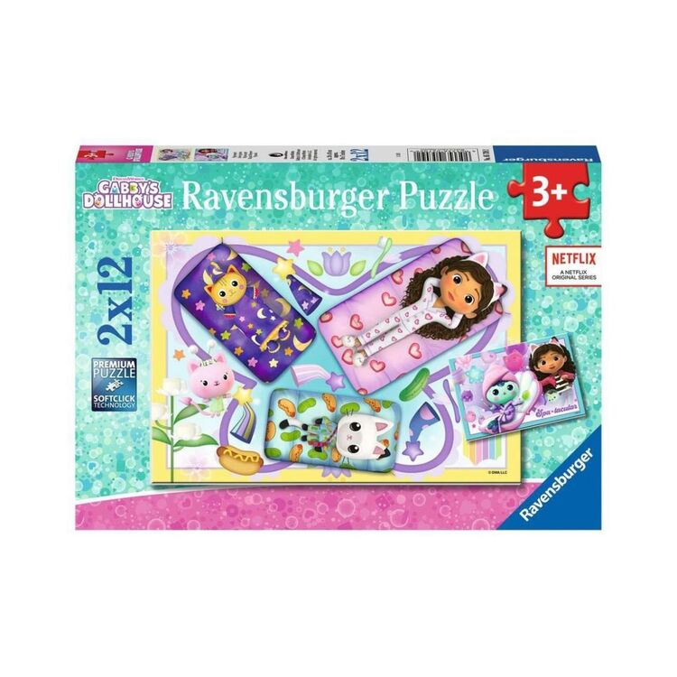 Product Παζλ Ravensburger Puzzle: Gabby's Dollhouse (2x12pcs) (5709) image