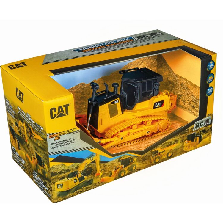 Product Carrera CAT R/C Car: Track Type Tractor (B/O) - 1:35 (37023002) image