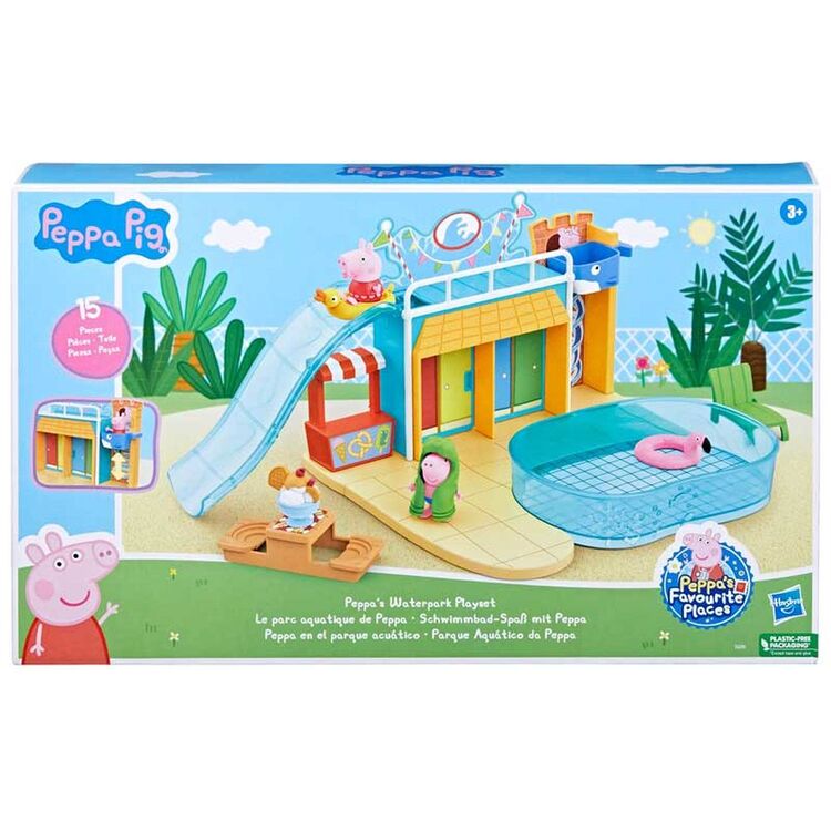 Product Hasbro Peppa Pig Peppas Favourite Places: Peppas Waterpark Playset (F6295) image
