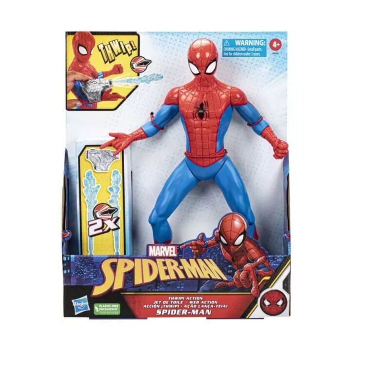 Product Hasbro Marvel: Spider-Man Thwip! Action Spider-Man Action Figure (12) (F8115) image
