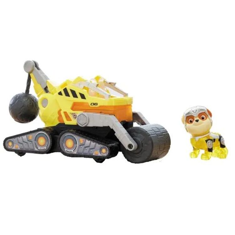 Product Spin Master Paw Patrol: The Mighty Movie - Rubble Mighty Movie Bulldozer (20143010) image