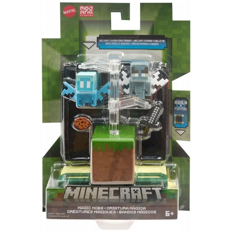 Product Mattel Minecraft: Build a Portal - Magic Mobs Core Figures (HLB27) image