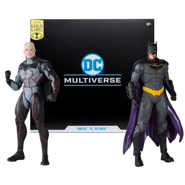 Product McFarlane DC Multiverse: Gold Label Collection - Omega vs Batman 2 Pack Action Figures (18cm) image