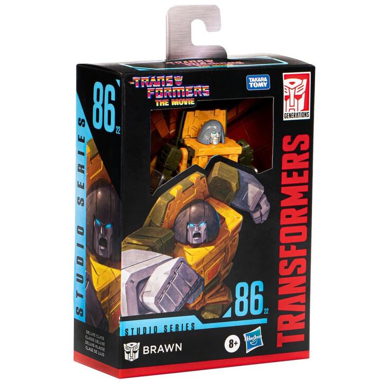 Product Hasbro Fans - Transformers: The Movie Deluxe Class - Brawn Action Figure (11cm) (Excl.) (F7236) image
