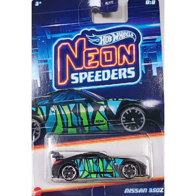 Product Mattel Hot Wheels: Neon Speeders - Nissan 350Z (HRW74) image