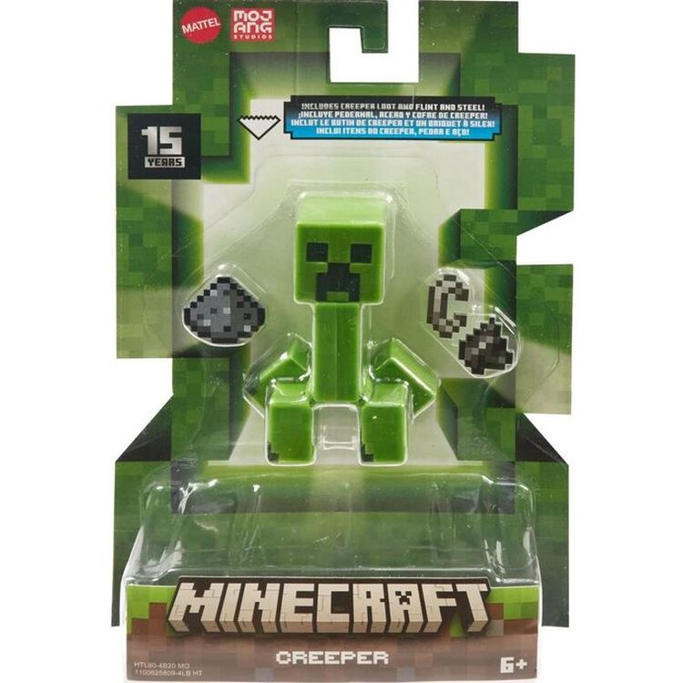 Product Mattel Minecraft: 15th Anniversary - Creeper Action Figure (HTL80) image