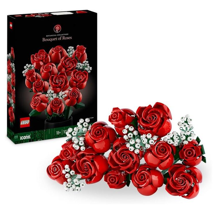 Product LEGO® Icons: Bouquet of Roses Building Set (10328) image