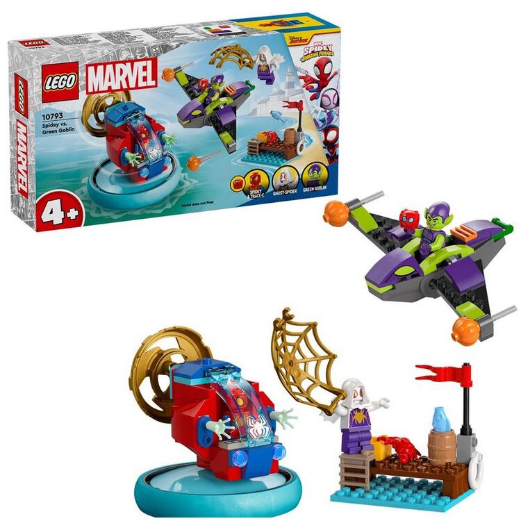 Product LEGO® Marvel Spidey and his amazing Friends: Spidey vs. Green Goblin (10793) image