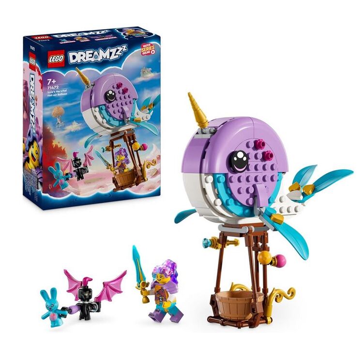 Product LEGO® DREAMZzz™: Izzies Narwhal Hot-Air Balloon (71472) image