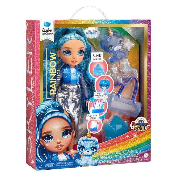 Product MGA Rainbow High: Skyler Bradshaw - (Blue) Doll  Slime (120216-EU) image