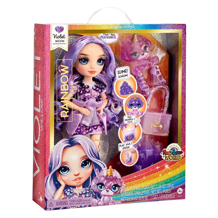 Product MGA Rainbow High: Violet Willow - (Purple) Doll  Slime (120223-EU) image