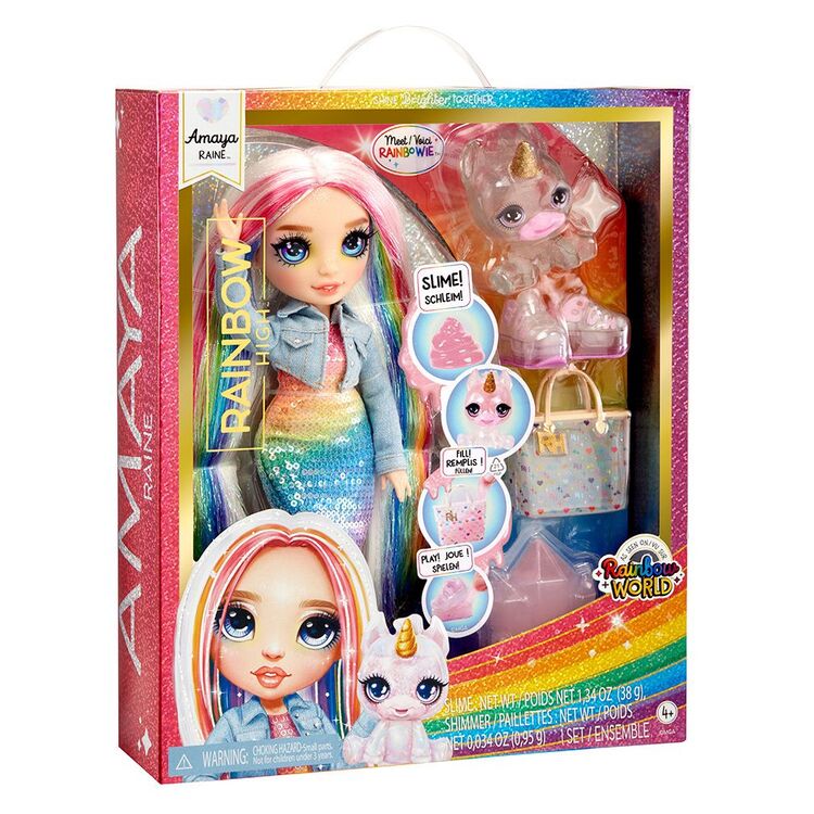Product MGA Rainbow High: Amaya Raine - (Rainbow) Doll  Slime (120230-EU) image