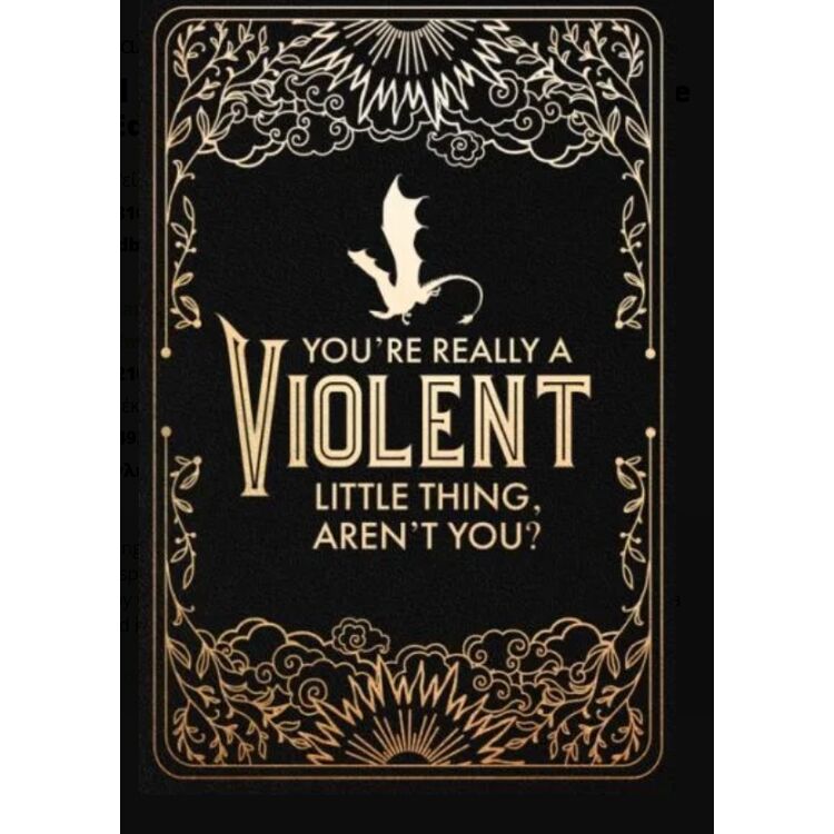 Product Σημειωματάριο Official Fourth Wing Journal : Violent Little Thing Edition image