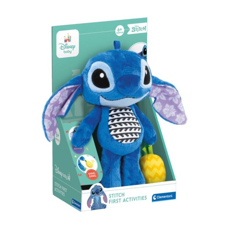 Product Κουδουνίστρα AS Clementoni Disney Baby: Stitch - First Activities (1000-17918) image