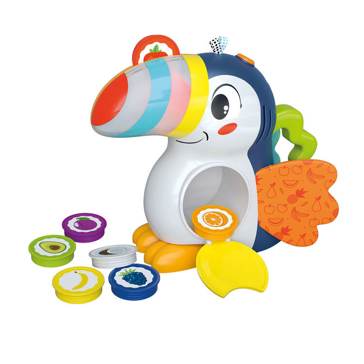 Product AS Baby Clementoni: Χουάν Το Τουκάν - Βρεφικό Παιχνίδι (Μιλάει Ελληνικά/ Greek Language) (1000-63433) image