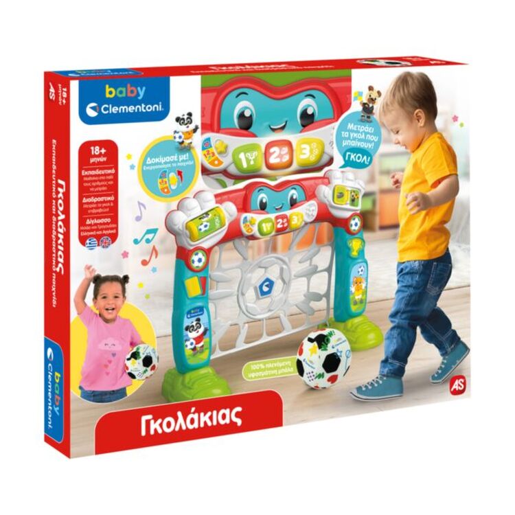 Product Βρεφικό Παιχνίδι AS Baby Clementoni: Γκολάκιας  (Μιλάει Ελληνικά) (1000-63442) image