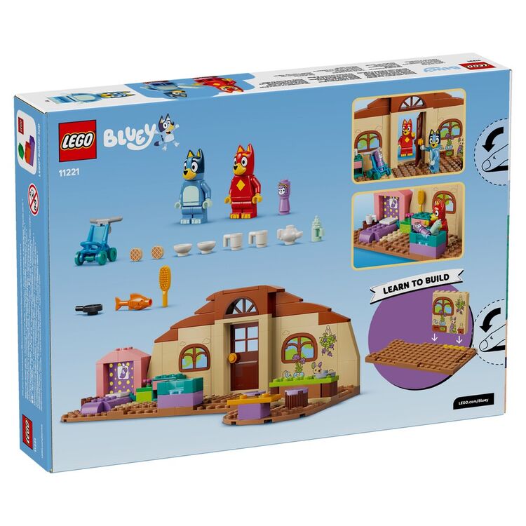 Product LEGO® Bluey: School With Rusty And Bluey (11221) image