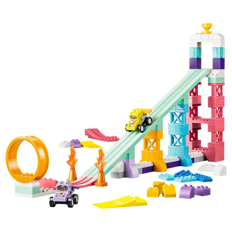 Product LEGO® DUPLO®: 3 In 1 Creative Ramps With Vehicles (10478) image