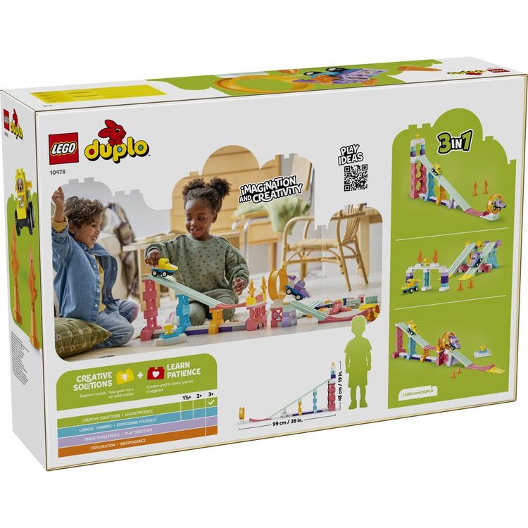 Product LEGO® DUPLO®: 3 In 1 Creative Ramps With Vehicles (10478) image