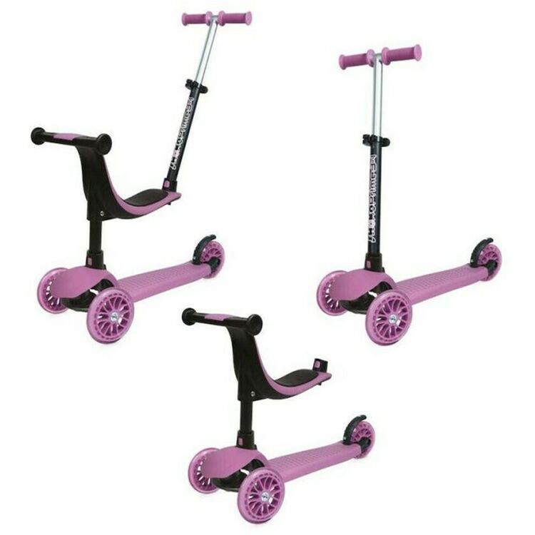 Product AS SHOKO: Prime 3 in 1 Scooter Ροζ (5004-50506) image