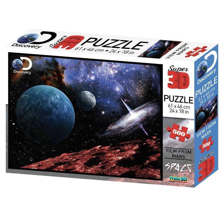 Product Παζλ 3D 10082 View From Mars 500 Κομμάτια image