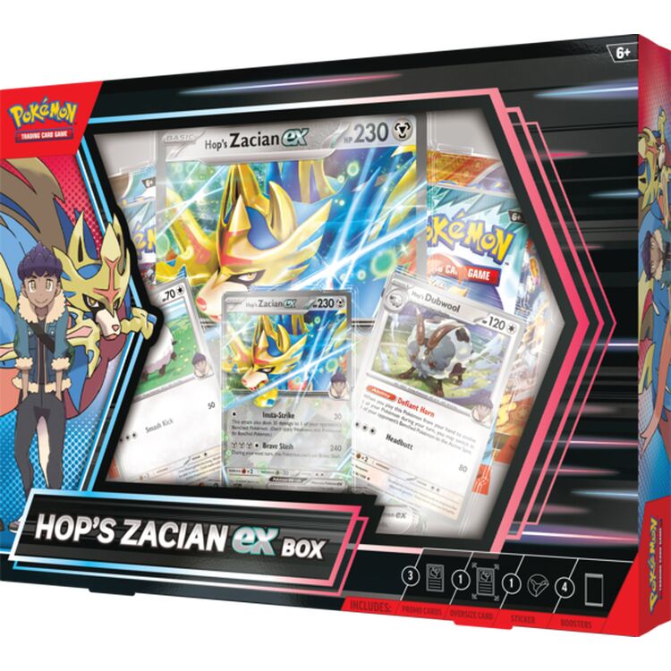 Pokemon TCG Hop's Zacian ex Box | Nerdom, Greece