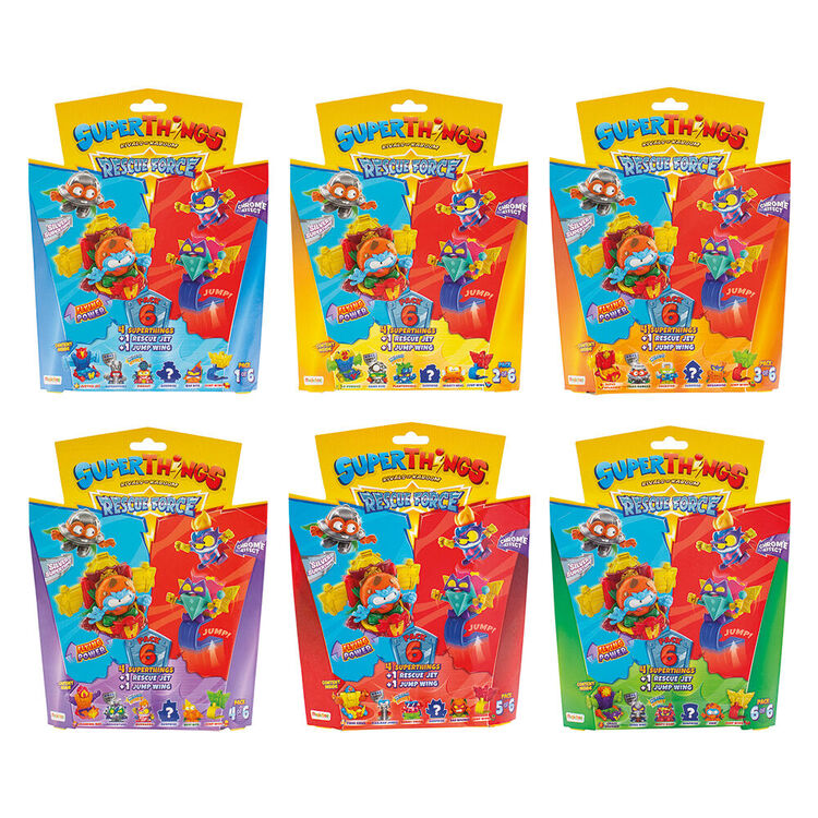Product Μινιατούρα AS Superthings: Rivals of Kaboom - Rescue Force Blister 6 Figures (1013-61607) 1τμχ Τυχαία Επιλογή image