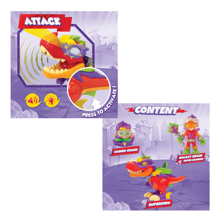 Product AS Superthings: Rivals of Kaboom - SuperDino V-Rex  Dinosaur with Kazoom Kid (1013-62117) image