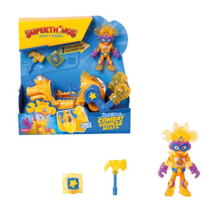 Product Mini Φιγούρα AS Superthings: Rivals of Kaboom - Kazoom Power Multy Combat Vehicle (1013-61609) image