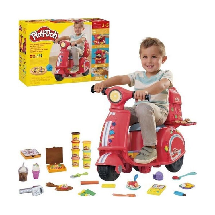 Product Hasbro Play-Doh - Pizza Delivery Scooter Playset (F8803) image