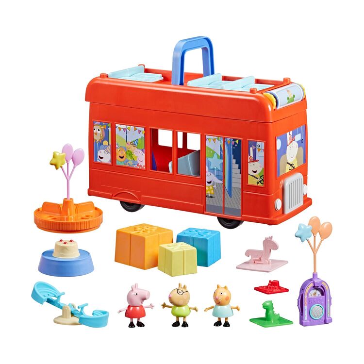 Product Hasbro Peppa Pig: Peppas 2-In-1 - Party Bus Playset (F8881) image