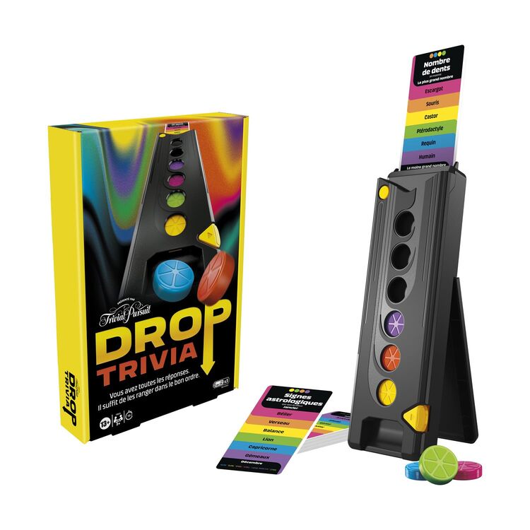 Product Επιτραπέζιο Παιχνίδι Hasbro Drop Trivia (F9833) image