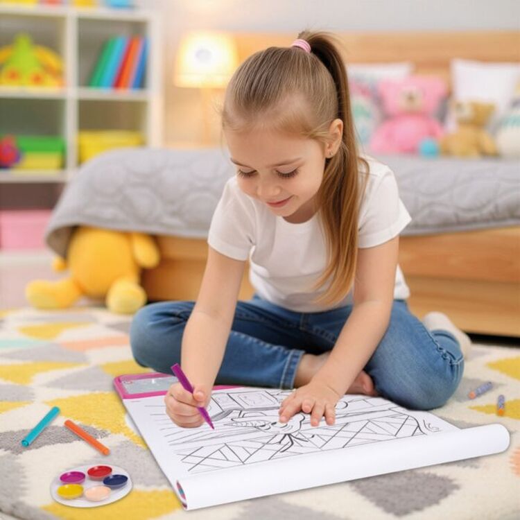 Product AS HappiHobbi: Ζωγραφική - Giga Blocks - Σετ Ζωγραφικής 5 In 1 Frozen Icy Adventure (1023-62759) image