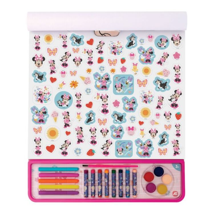 Product AS HappiHobbi: Ζωγραφική - Giga Blocks - Σετ Ζωγραφικής 5 In 1 Minnie Cute (1023-62760) image