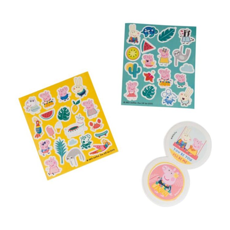 Product Σετ Ζωγραφικής AS Drawing Set Peppa Pig Transparent Bag (1023-68002) image