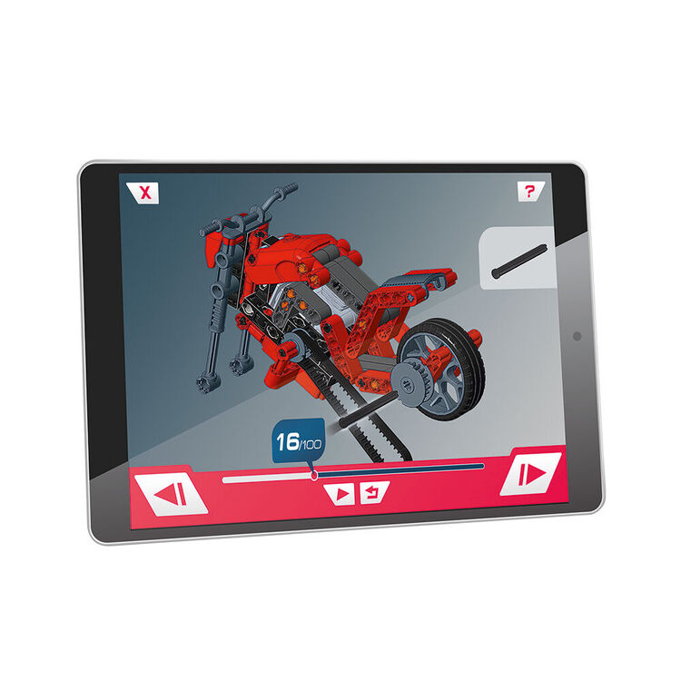 Product Εκπαιδευτικό Παιχνίδι AS Clementoni Μαθαίνω & Δημιουργώ Build: Εργαστήριο Μηχανικής - Roadster & Dragster (1026-63246) image