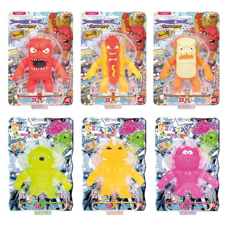 Product AS Stretchapalz: Foodbeasts/Crystal Series (14cm) (Random) (1027-91560) image