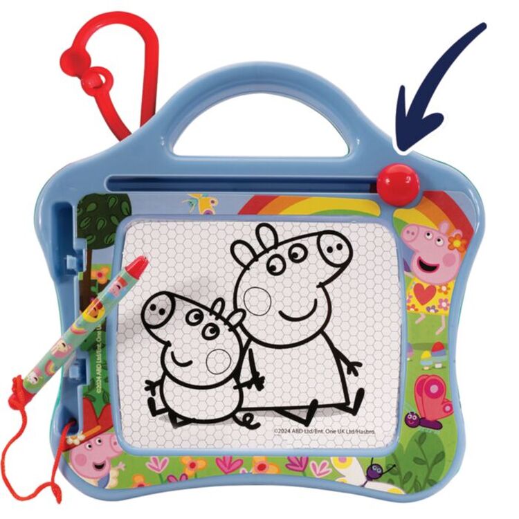 Product Πίνακας AS: Peppa & George Travel - Magic Scribbler (1028-13067) image