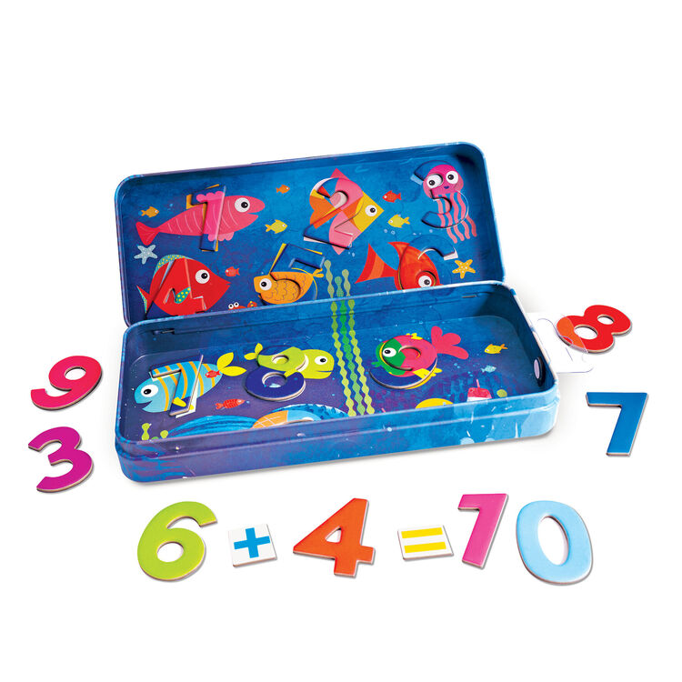 Product AS Happi Hobbi: Magnet Tin - Numbers (1029-64070) image