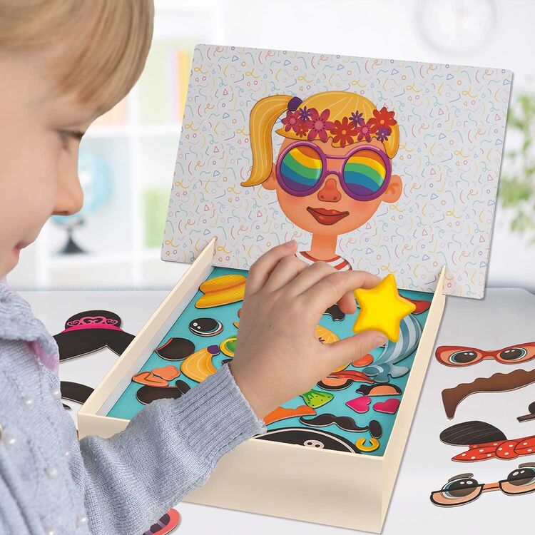 Product Σετ Χειροτεχνίας AS Happi Hobbi - Αστεία Πρόσωπα 55 Εκπαιδευτικοί Χάρτινοι Μαγνήτες (1029-64079) image