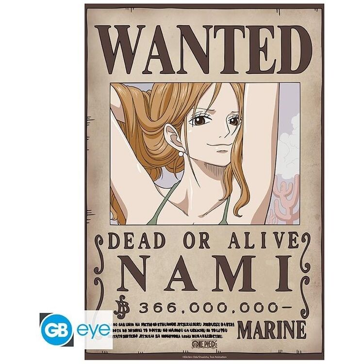 Product Abysse One Piece - Wanted Nami Poster Chibi (52x38cm) (GBYDCO642) image