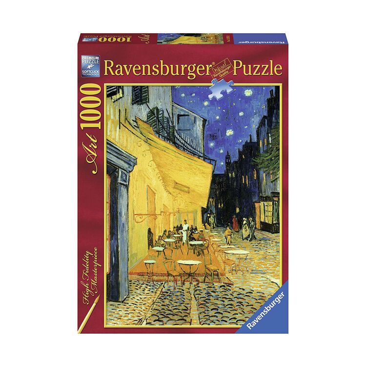 Product Παζλ Ravensburger Puzzle Art Collection: Van Gogh - Cafe Terrace (1000pcs) (12000060) image