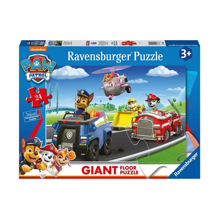 Product Παζλ Ravensburger Giant Floor Puzzle: Paw Patrol -  Friends (24pcs) (3089) image