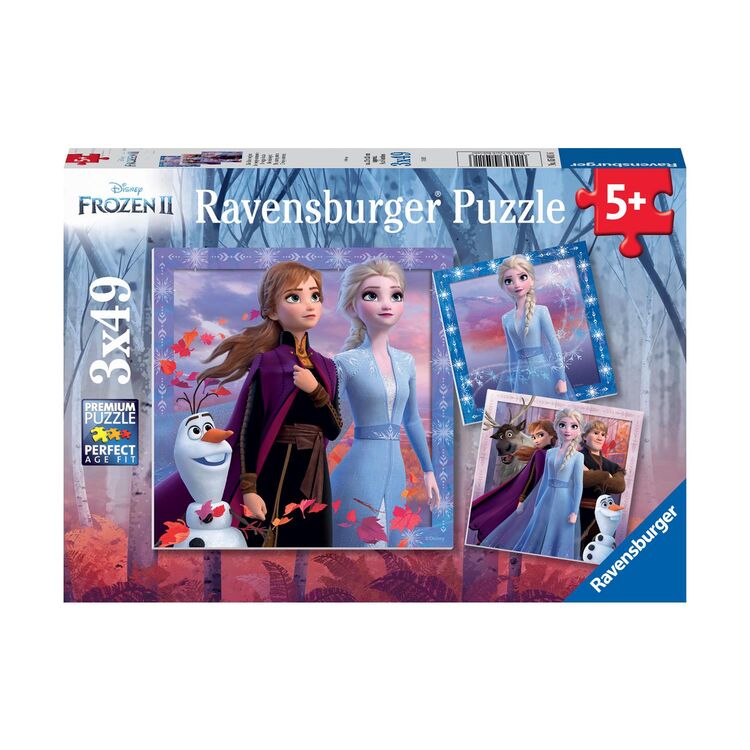 Product Παζλ Ravensburger Puzzle Disney: Frozen 2 - The Journey Starts (3x49pcs) (5011) image
