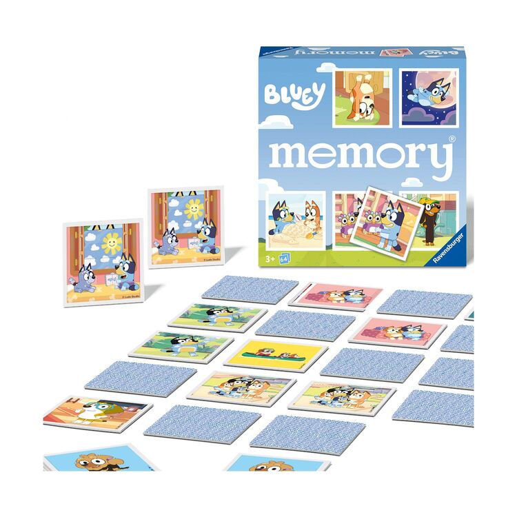 Product Επιτραπέζιο Παιχνίδι Ravensburger Memory Game: Bluey (22646) image