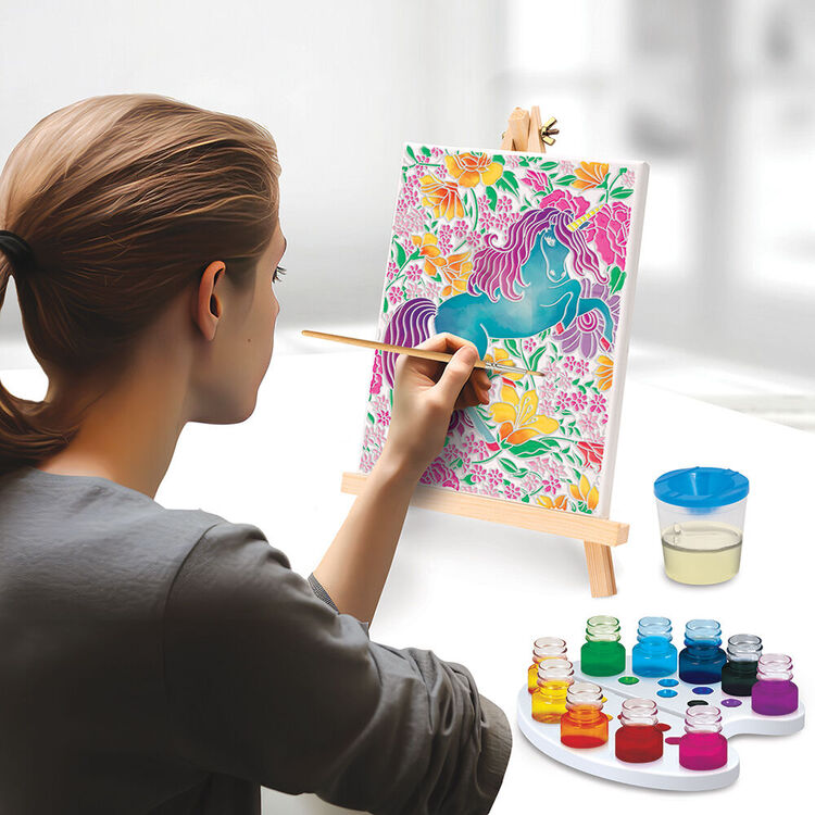 Product AS HappiHobbi: Εργαστήριο Ζωγραφικής - Αquarelle Unicorn (1038-11043) image